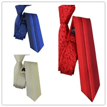 Мужские галстуки дизайн бежевый/красный/синий геометрический шейный платок, тонкий галстук 6 см платье рубашки Свадьба Cravat Gravatas Corbata