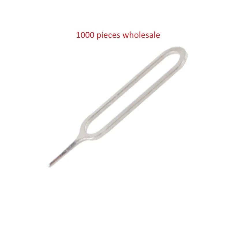 

High Quality 1000pcs SIM Card Tray Removal Remover Eject Pin Needle Key Tool For iPhone X 7 Xiaomi Huawei Samsung Smartphone