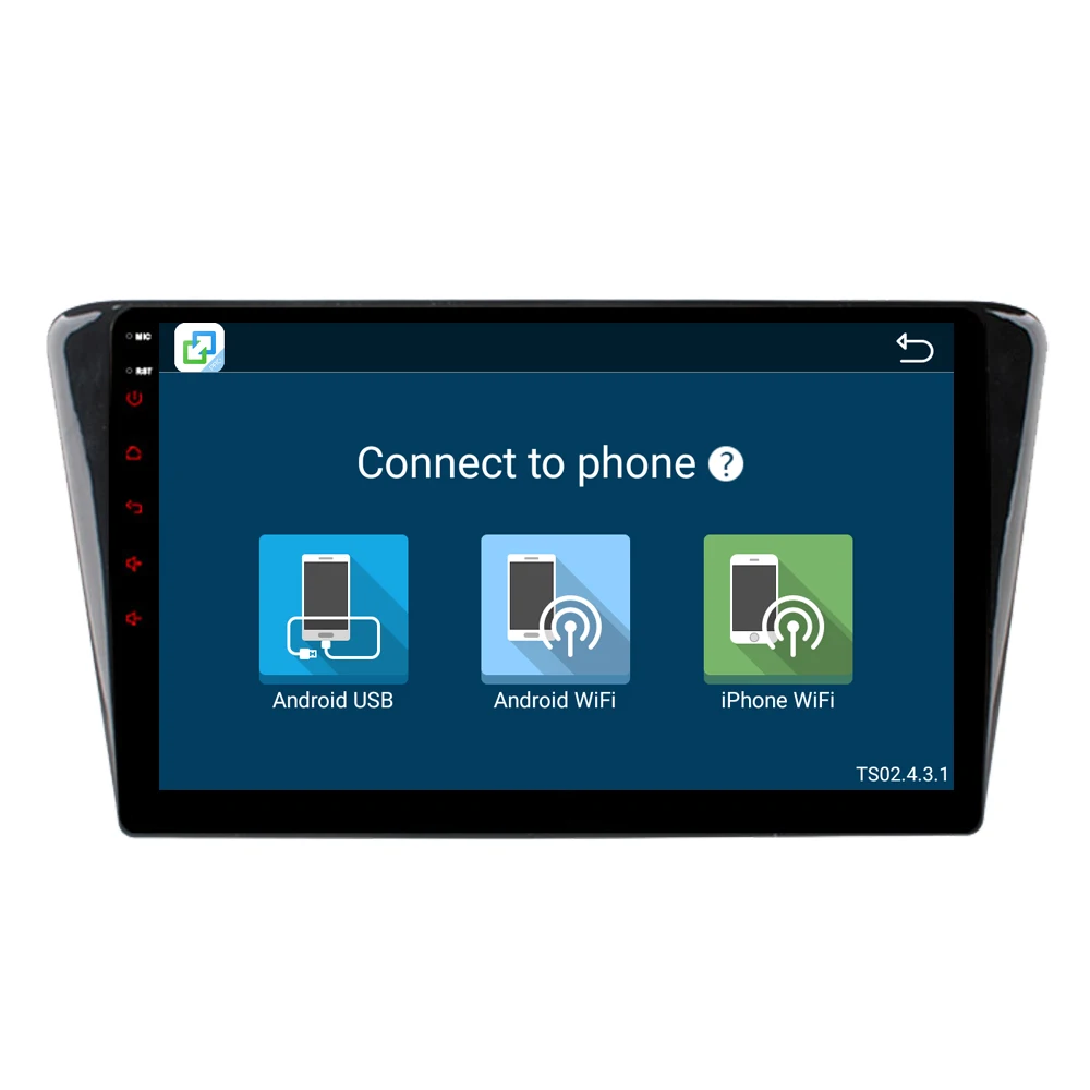 Perfect RoverOne Android 9.0 Octa Core Car Radio GPS For Peugeot 408 2014 2015 2016 2017 Touchscreen Multimedia Player Stereo Head Unit 3