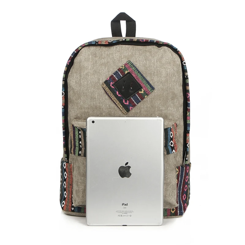 Mochila escolar Vintage para mujeres, mochilas de lona para adolescentes, mochilas para estudiantes, mochila nacional, bolsas de saco Mochila escolar Vintage para mujeres, mochilas de lona para adolescentes, mochilas para estudiantes, mochila nacional, bolsas de saco