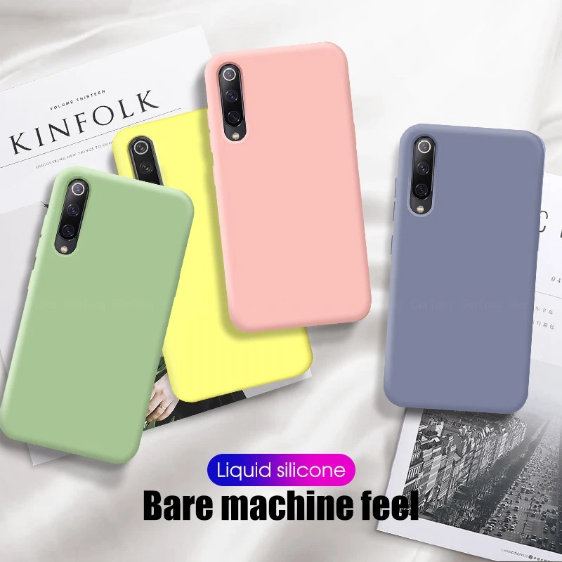 

GerTong Silicone Case For Xiaomi Mi9 SE Mi 9 Explore Mi A2 6X Soft TPU Matte Cases For Xiaomi Mi8 Lite Liquid Phone Cover Capas