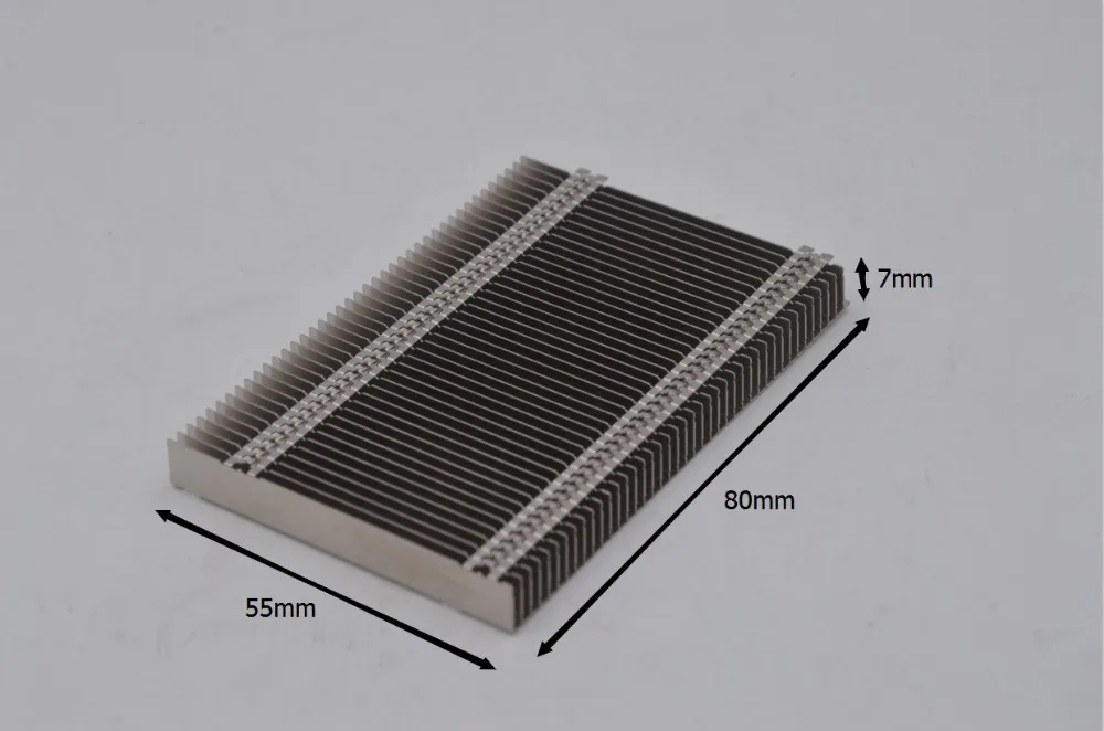 Медный охлаждающий плавник/все виды плавников DIY плавник-вентилятор теплообменник 100*15*17/45*67*9/43*8*3,2/72*135*9/80*55*7 мм алюминиевые плавники