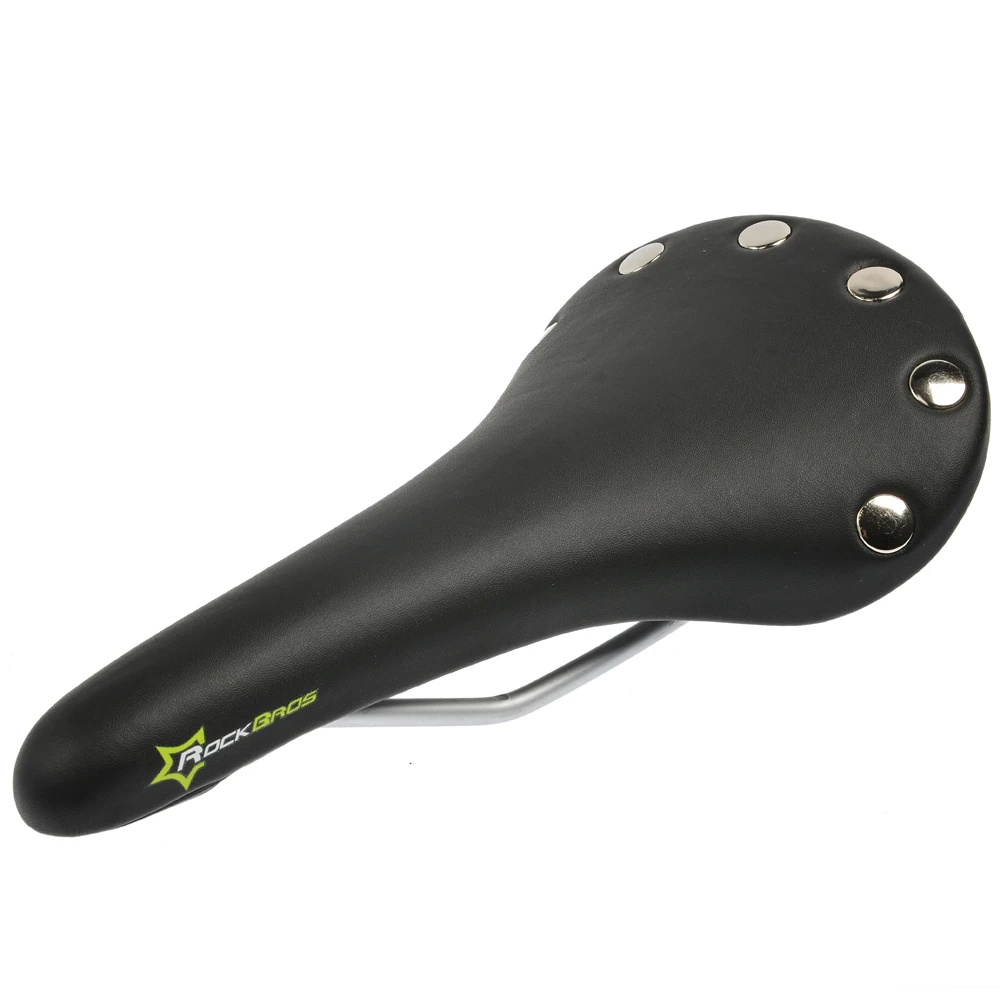 ROCKBROS 3 Colors Cycling Leather Bicycle Saddle Seat Road Bike Mtb