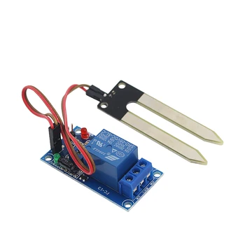 

12V DC Soil Moisture Sensor Relay Module Automatic Watering Switch Control