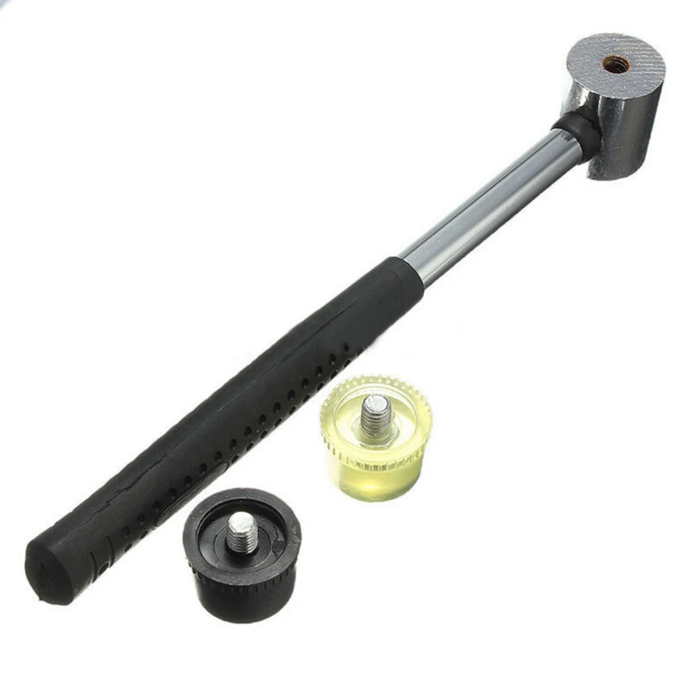 Rubber Double Faced Work Glazing Window Beads Hammer Mallet Tool For