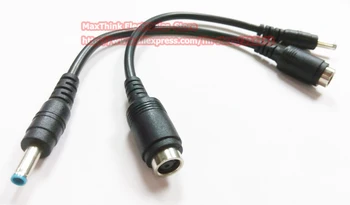 

DC 4.5x3.0mm Male to DC 7.4x5.0mm Female Power Adapter Connector Cord Cable For HP Laptop/Free shipping/10PCS