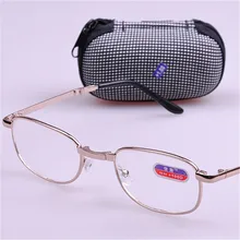 KUJUNY с коробкой, складные очки для чтения, для мужчин и женщин, очки для дальнозоркости, складные очки по рецепту дальнозоркости 1,0 2,5 3,0 3,5