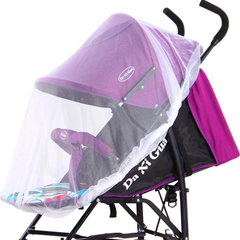 

Kids Baby Stroller Pushchair Mosquito Insect Safe Mesh Buggy Crib Netting Cart Mosquito Pushchair Full Cover Net