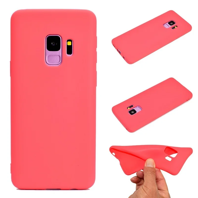 Разноцветный силиконовый чехол для телефона чехол для samsung Galaxy S6 S7 S8 S9 край J3 J5 J7 J4 J6 A3 A5 A7 A6 A8 плюс чехол