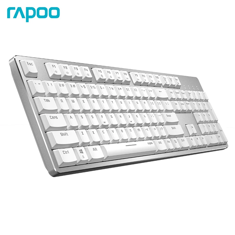 Cena Rapoo MT700 akumulatorowa podświetlana klawiatura mechaniczna z wieloma modelami Smart łączy 4 urządzenia dla systemu apple Mac OS i Windows Dual