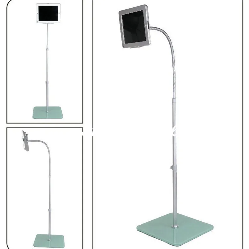 Для ipad 2/3/4/air/pro 9 7 "дисплей напольная подставка регулировка высоты с блокировкой