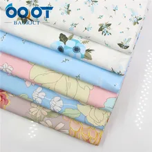 OOOT BAORJCT 177243,50 см* 160 см 6 стилей выбрать цветы хлопчатобумажная ткань, «сделай сам» ручной работы хлопчатобумажная ткань, скатерть детское постельное белье