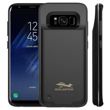 4200 мАч чехол для зарядного устройства, внешний аккумулятор, чехол для samsung Galaxy S8, смартфон, Расширенный чехол для зарядки аккумулятора