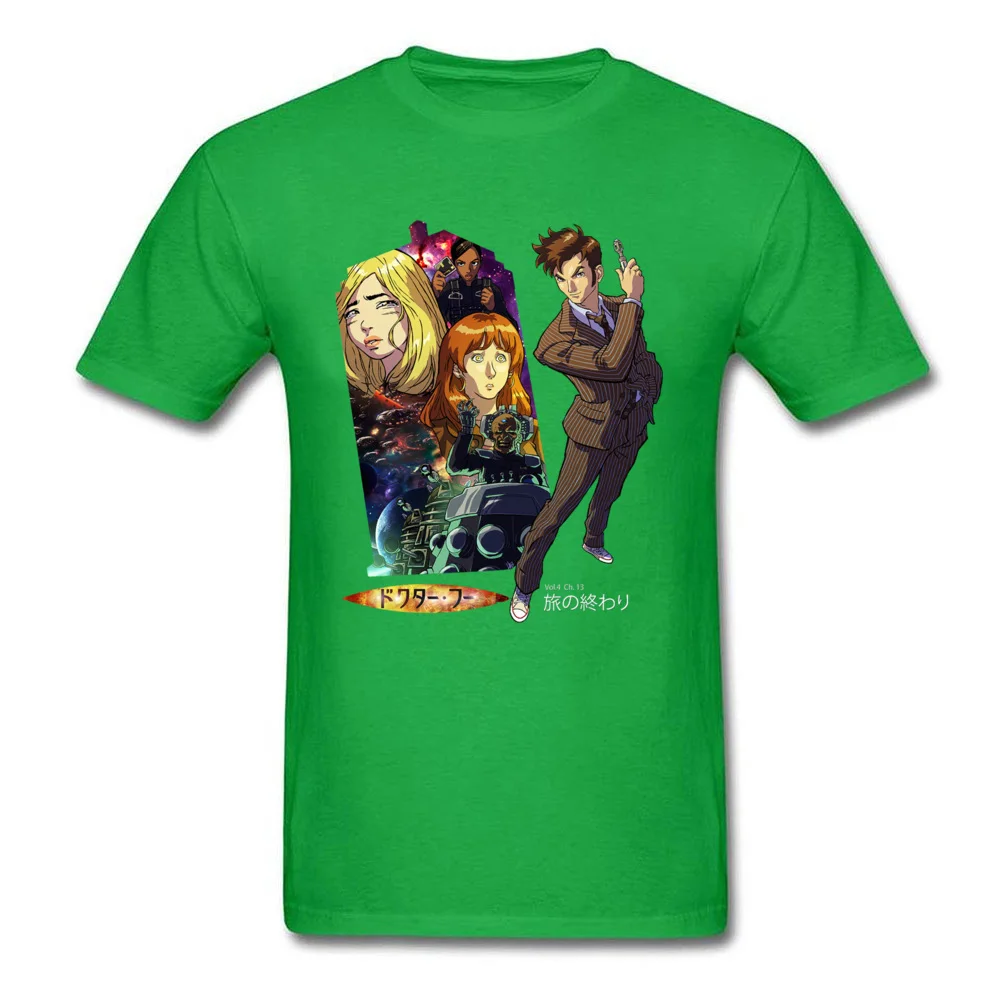 Men Tees doctor tabi no owari 10204 New Arrival Custom T-shirts Cotton Short Sleeve Classic Sweatshirts Crew Neck doctor tabi no owari 10204 green