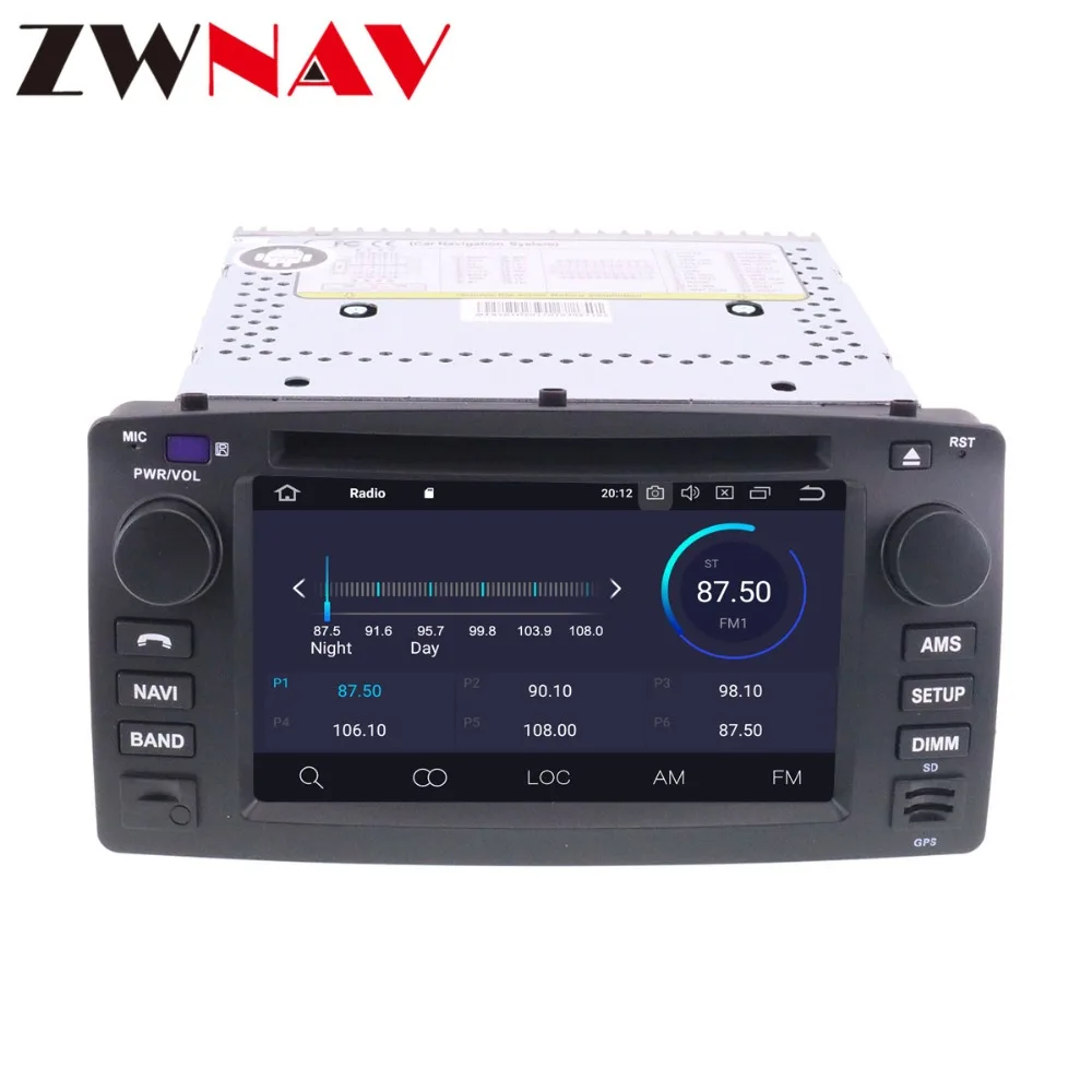 Flash Deal ZWNAV Android 9.0 4+32GB Car DVD Player for Toyota Corolla 2001- 2006 Radio Ibiza GPS Navigation Mirroring link head unit px5 4
