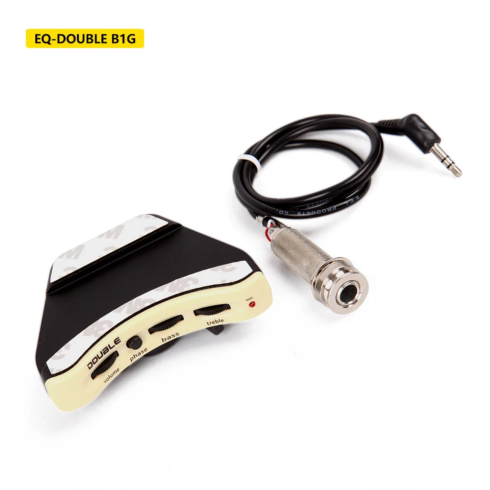 

Musical Instruments Accessories Spanish Guitar Pickup B1G B2G T4 Voice Slot Board Pickup EQ Electric Box