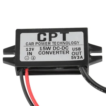 

Output Car Charger Power Supply Voltage Accessories 12V to 5V Regulators