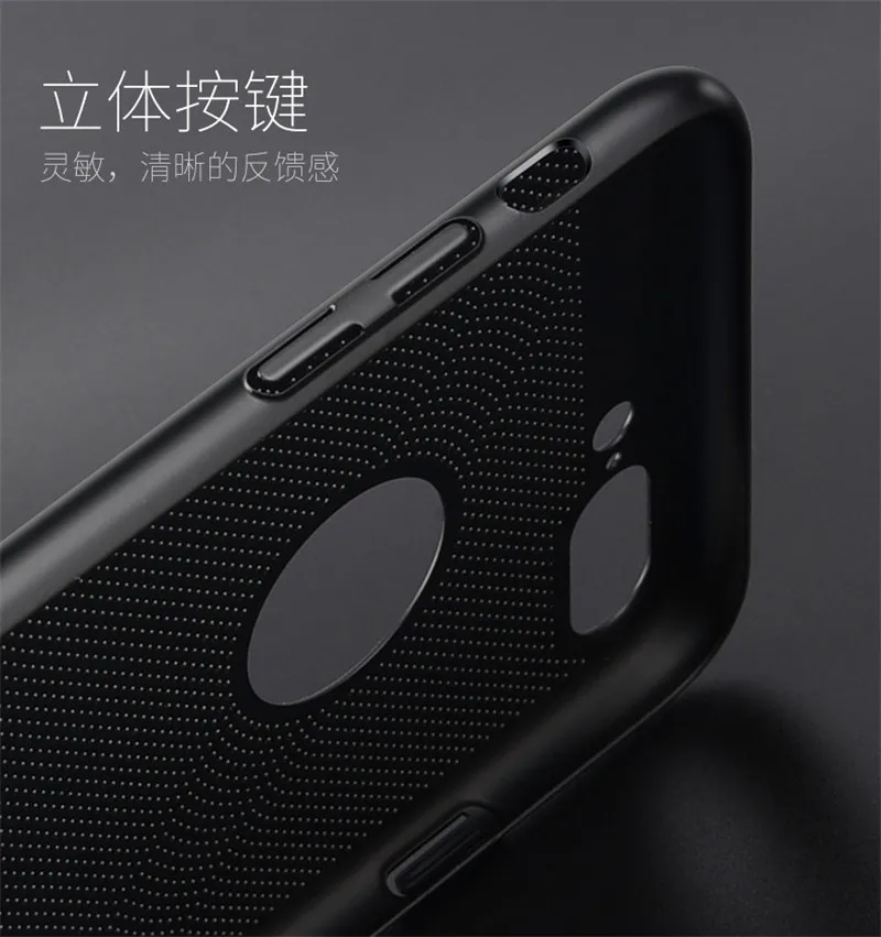 Чехлы ELAIDE для телефонов iPhone 7 чехол 6s Plus матовый хороший эффект рассеивания тепла