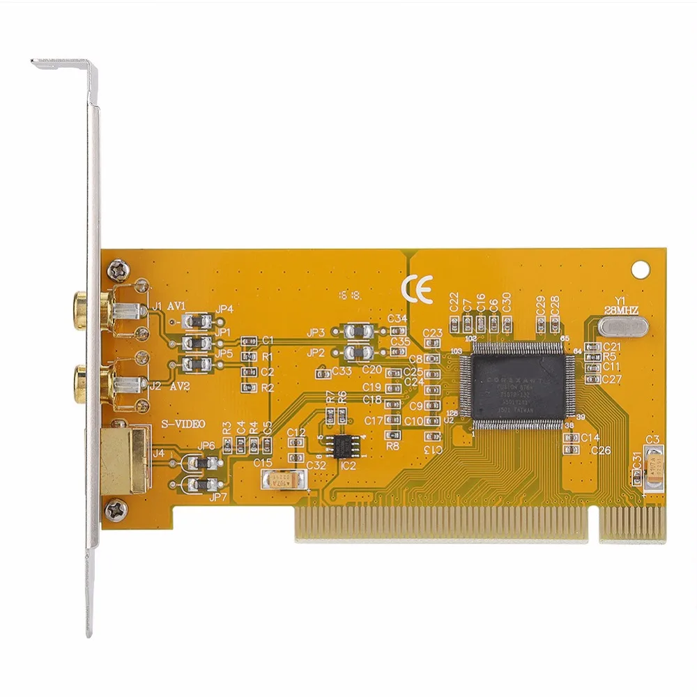 Карта захвата AV PCI 1394 878A, карта сбора данных, камера видеонаблюдения, HD карта захвата, разрешение дисплея до 640*480