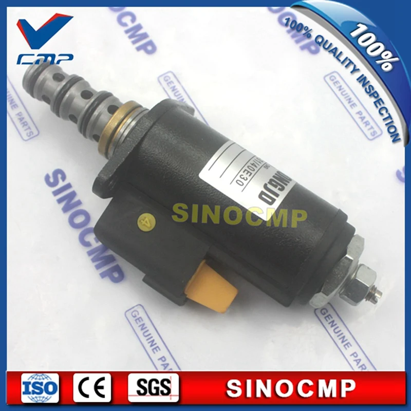 111-9916 1119916 KDRDE5K-3140E30-103A 12V  erpillar  E320B E320C solenoid valve (4)