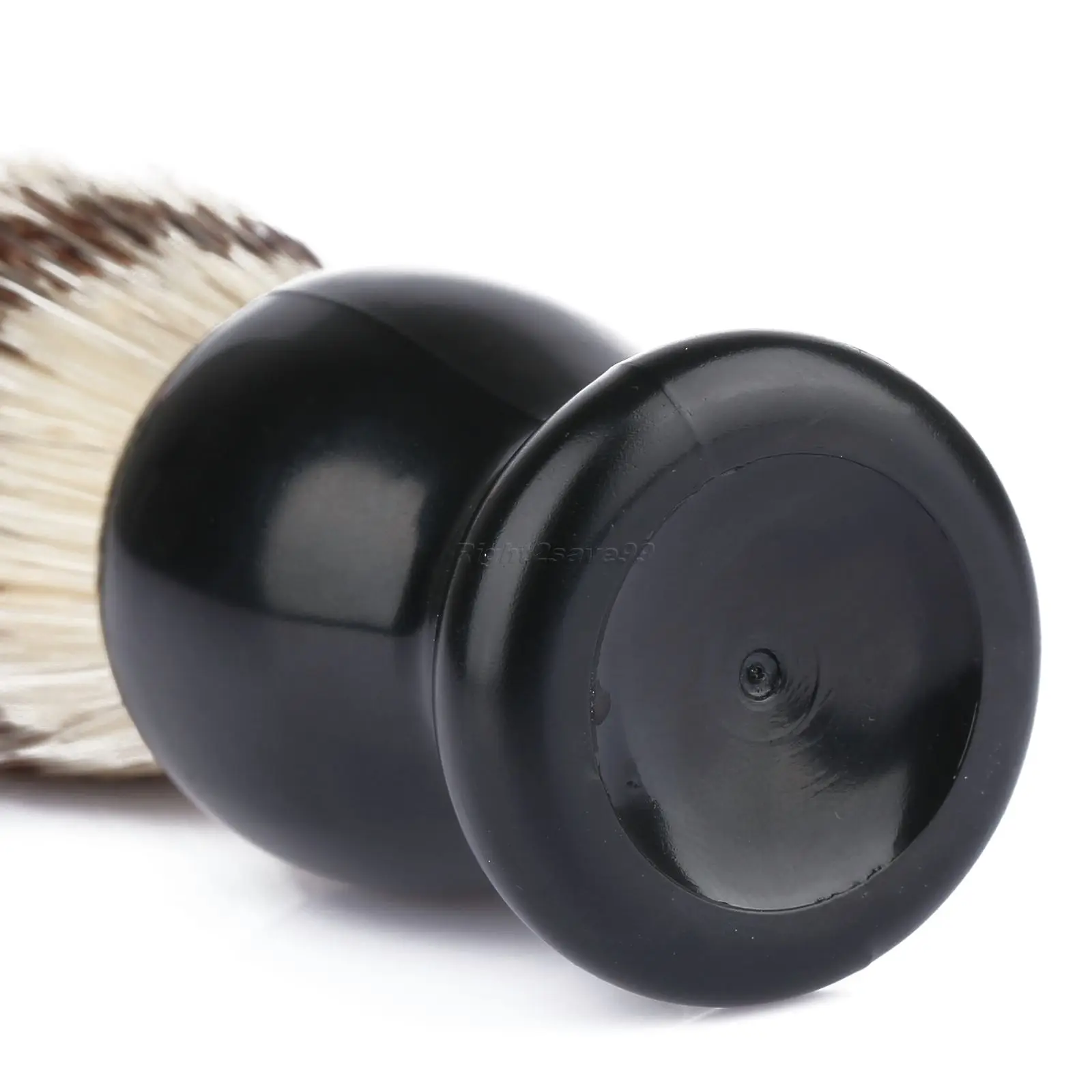 Профессиональный черный цвет настоящий Барсучий волос Парикмахерская Уход за лицом волосы усы бритье щетка парикмахерский инструмент мужской роскошный подарок
