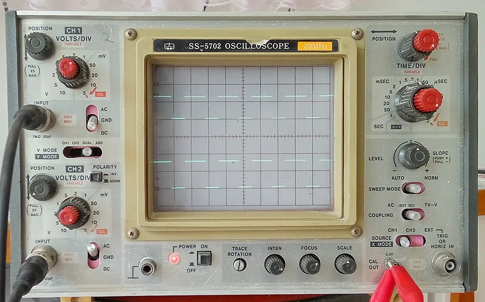 Ss5702 Second Hand Oscilloscope Analog Oscilloscope 20 Used Instruments