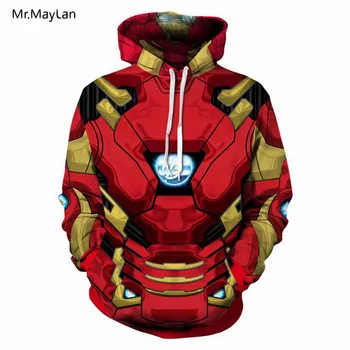 

Movie Iron Man Cool Print 3D Hoodies Men/Women Hipster Hiphop Hood Red Sweatshirts Streetwear Tracksuits Boy Clothes Jackets 5XL