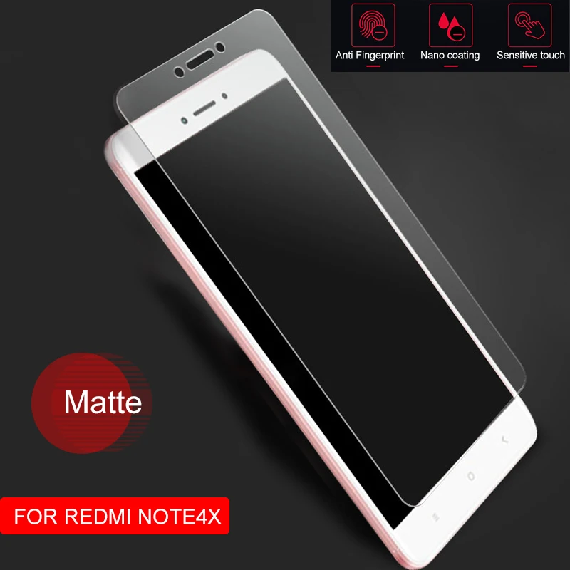 Без отпечатков пальцев Матовая Антибликовая матовая пленка для Xiaomi mi 6 5X5 4 mi 5 mi 5 Red mi 4X Note 2 3 4X защита из закаленного стекла