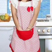 Милый бантом Кухня Ресторан Пособия по кулинарии Фартуки с карманом для Для женщин