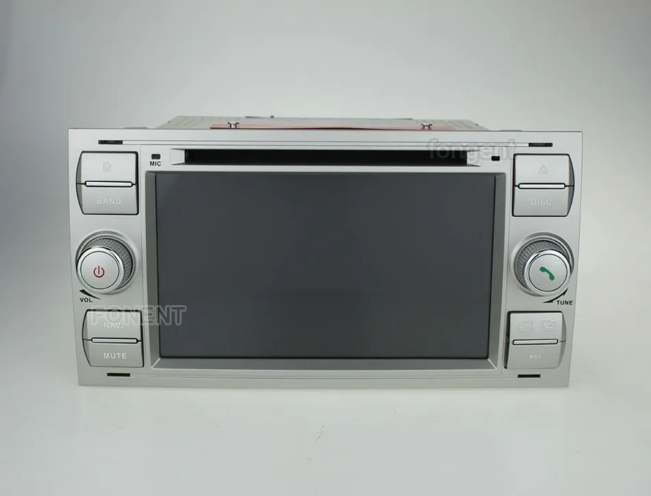 Flash Deal Android Radio 2 din DVD Multimedia For Ford Mondeo Focus Fiesta Transit Galaxy Fusion C-MAX S-MAX C S MAX Player Black silver 2