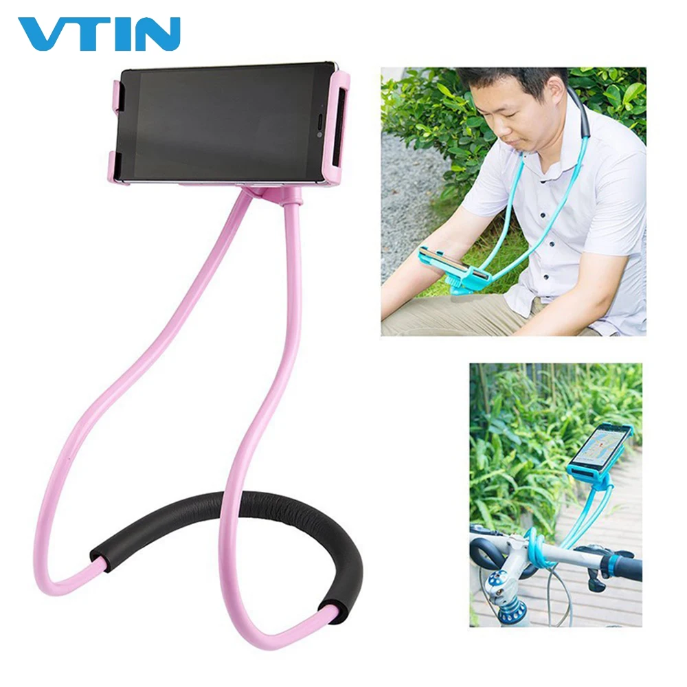 

Universal Lazy Hanging Neck Phone Stand Necklace Cellphone Support Bracket Holder High Speed Quallity Cell Phone Accessories