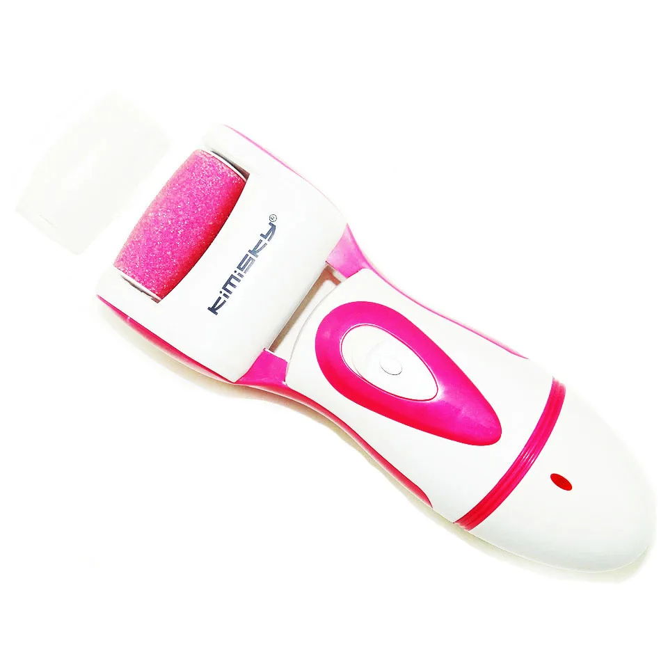 Cuidados com os Pés Ferramenta de Casca de Arquivo para os Pés + 5 Recarregável Ferramentas Arquivo Dead Skin Callus Remover Pedicure Elétrico Pedicura Cabeças Vermelho 8 Instrumento cuidados c pés