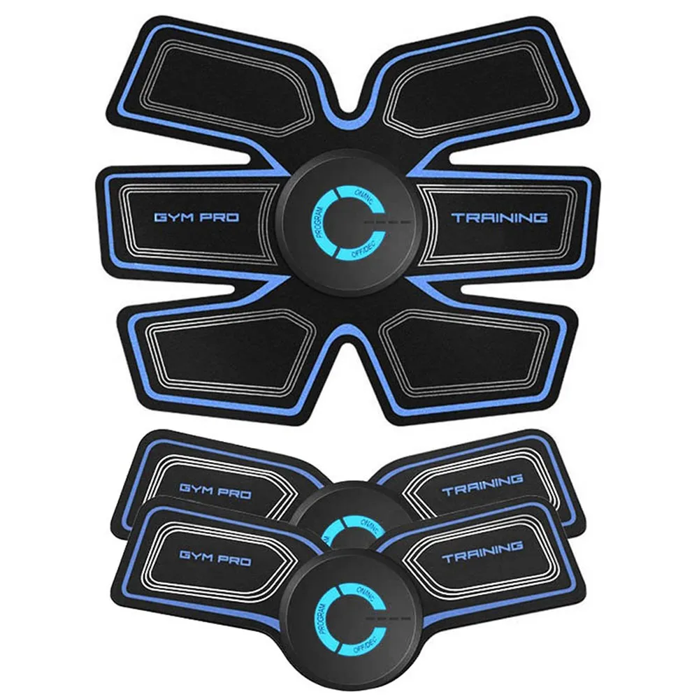 Abdominal Muscle Trainer Massage Stimulator Body Slimming Machine Fat Burning Fitness Training Workout Body Building