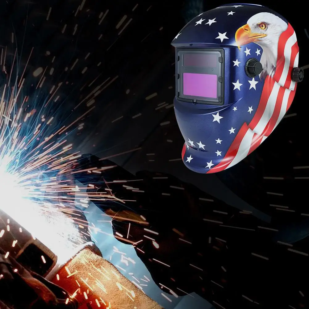 

Eagle Star Solar Auto Darkening Welding Helmet Arc Tig Mig Grinding Welder Mask Welding Shield new