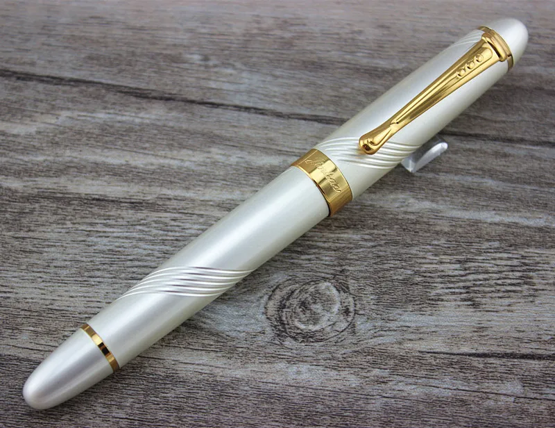JINHAO metal new golden Striped waves Rollerball Pens
