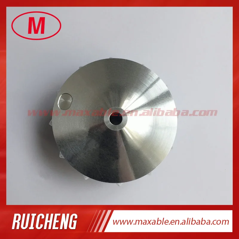 TF035 14G 49377-00015 39.40/50.97mm 6 + 6 블레이드 고성능 터보 빌렛/밀링/aluminum2618 압축기 휠 for49135-03410