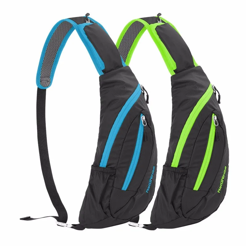 Outdoor Sport Shoulder Bag Women/Men Waterproof Nylon Crossbody Sling Bag Cycling Hiking ...