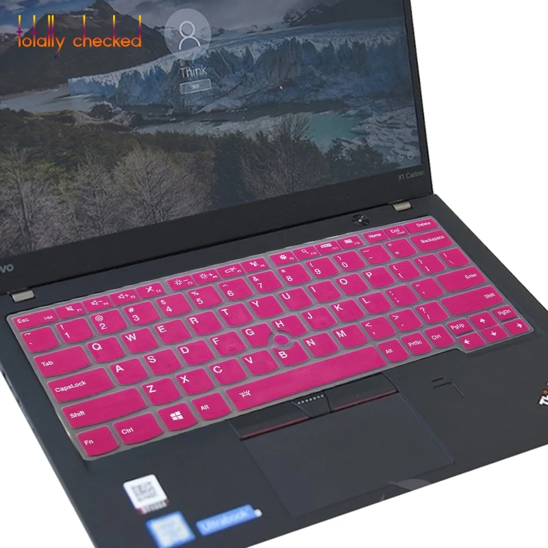 Силиконовая форма для lenovo Thinkpad X280 X380 X270 X260 чехол для клавиатуры ноутбука протектор для йоги 2018X1 углерода X240 X240S X250 - Цвет: rose