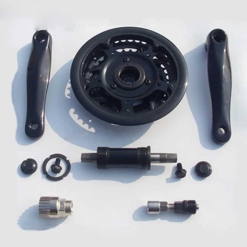 

MY7618 500W 24V 36V UNITEMOTOR Sprocket Mountain Bike Conversion Kit Accessory Electric Scooter Motor with 25H/T8F Pinion