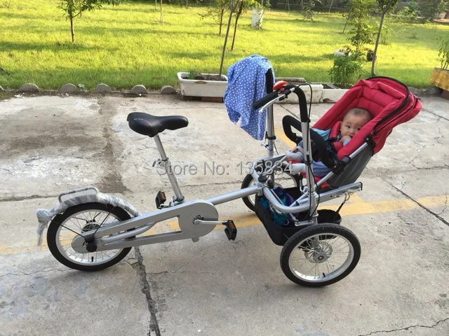 Clearance Excelli 16" Folding Mother Baby Stroller Free Rain Cover Pushchair Bike Carrier Carrinho Pushchair-Bicycle Baby Strollers 3 in 1 16 Clearance Excelli 16" Folding Mother Baby Stroller Free Rain Cover Pushchair Bike Carrier Carrinho Pushchair-Bicycle Baby Strollers 3 in 1 16