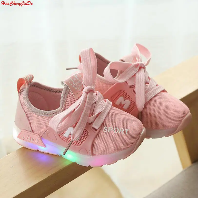 

New 2018 All seasons Patchwork unisex boys girls shoes breathable solid baby sneakers excellent quality running baby shoes
