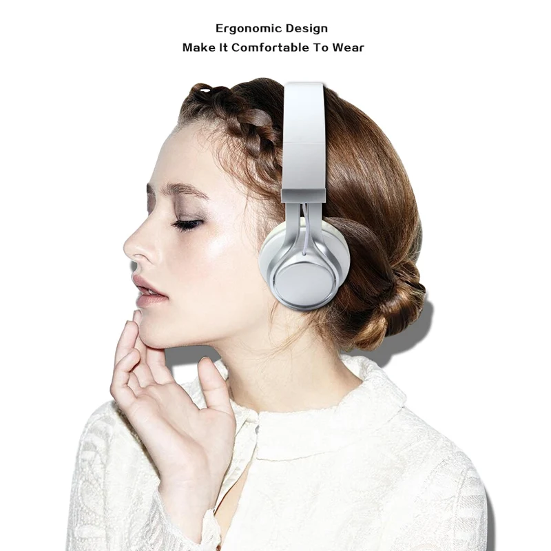 HiFi бас-наушники с микрофоном над ухом наушники Бас Звук музыкальные стереонаушники для iPhone Xiaomi sony huawei PC