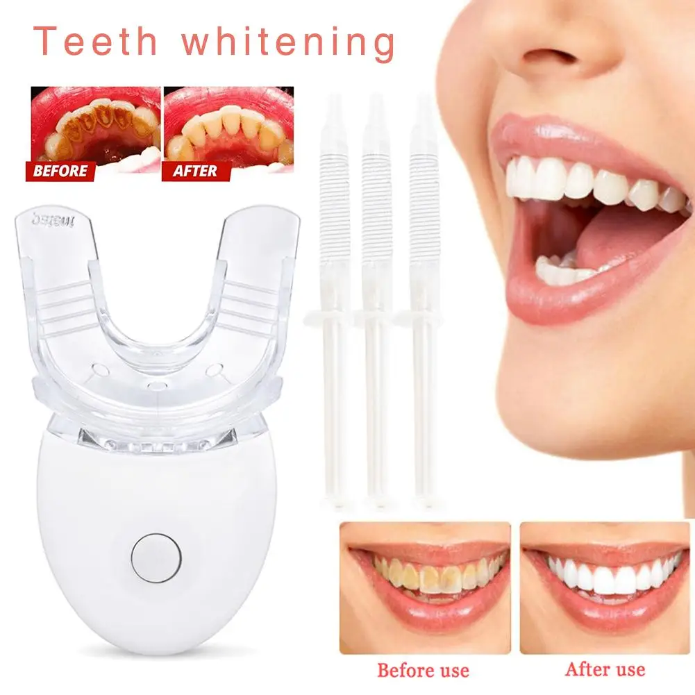 

Professional Teeth Tooth Whitening Kit White Gel Light Teeth Whitening Kit Gel Tooth Whitener Bleaching System Health Dental