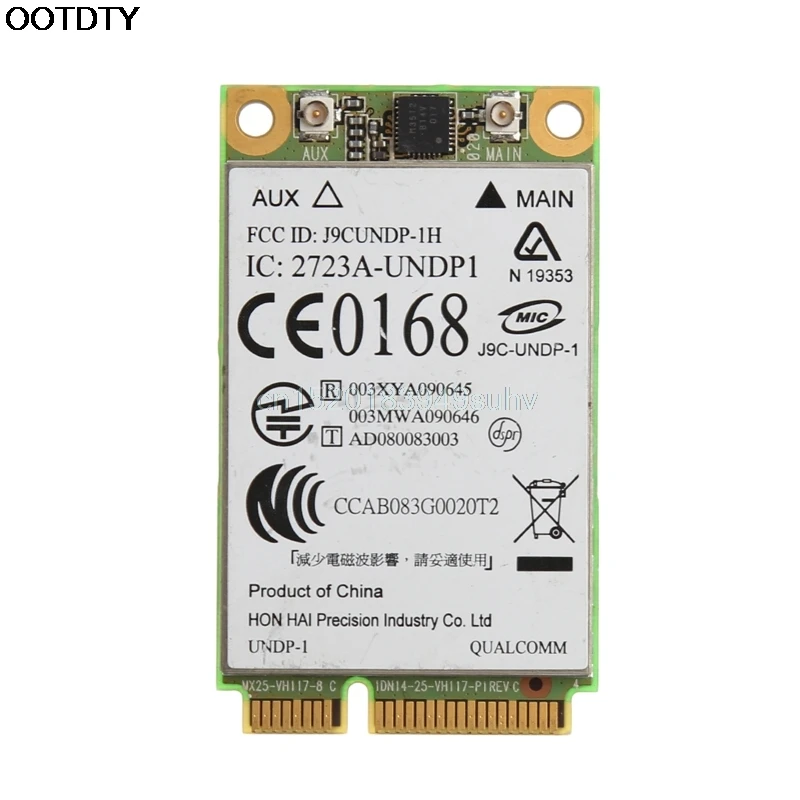 UN2400 EV-DO UMTS HSDPA модуль WWAN 483377-002 3g беспроводной карта pci-e для hp # Новый горячий