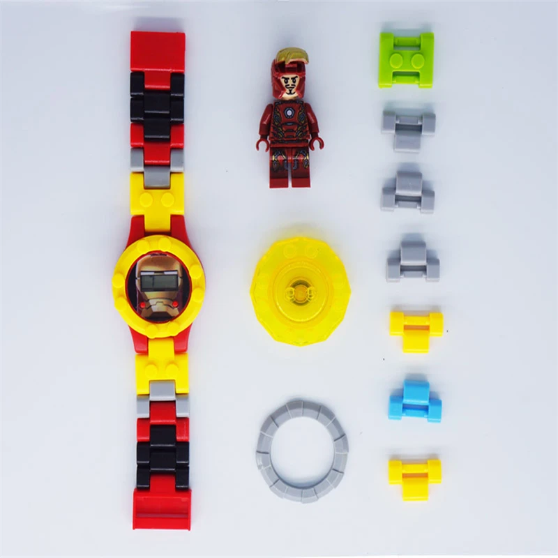 Marvel Avengers 3 Electric Kids Boy Watch Hulk Ironman spiderman Starwars Figure Model Toys Action Figures For Children Gifts (39)