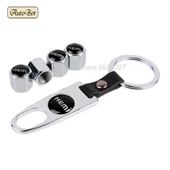 

HEMI Logo Car Styling Wheel Tire Valve Caps Cover Keychain For Skoda Fabia Superb Mazda Alfa Romeo 159 Ford Mondeo Vw Jetta Mk6