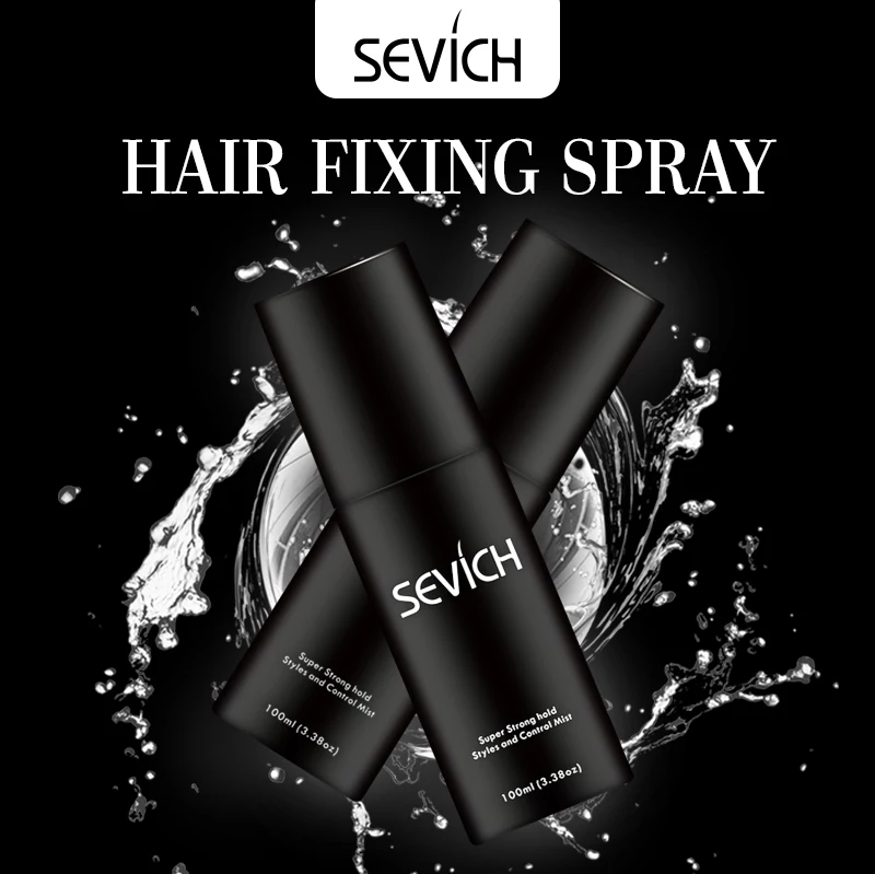 100 мл SEVICH Hair Fiber Styling Spray Hair Holding Spray утолщение мгновенно более полный вид волос для мужчин и женщин стиль волос