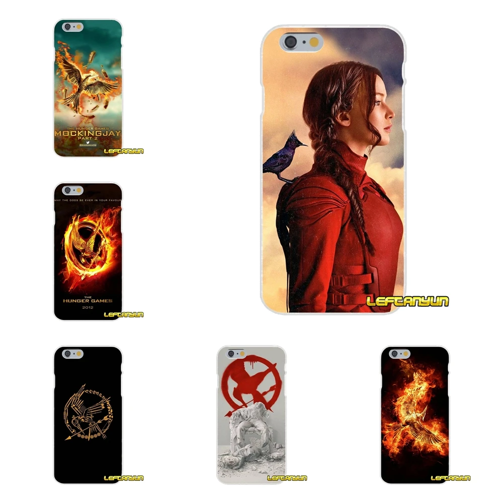 Для iPhone X 4 4S 5 5S 5C SE 6 6S 7 8 Plus Голодные игры Mockingjay bird аксессуары чехлы для телефонов |
