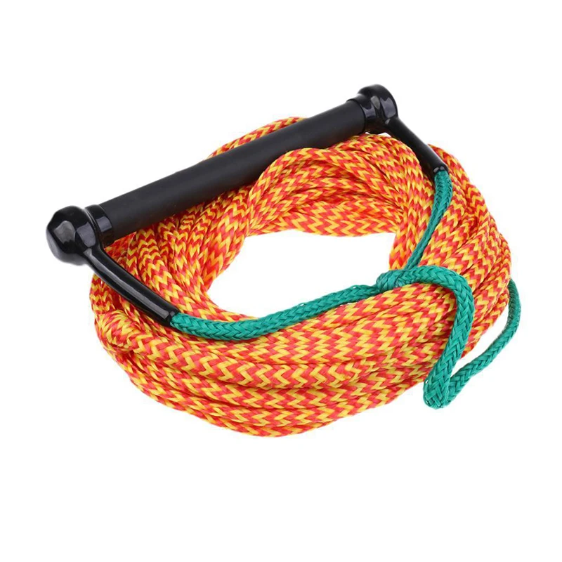 1Pcs 23m Water Ski Rope Safety Surfing Tow Line Leash Cord With EVA Handle Grip For Wakeboard Kneeboard Surfing