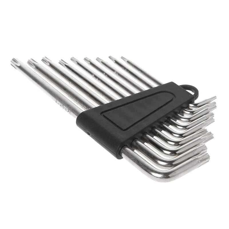 

9 Pcs Hex Key Wrench Sets Torx L Shape Repair Tool Screwdriver Tool Set Useful T6 T7 T8 T9 T10 T15 T20 T25 T27